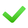 Icon of a green checkmark